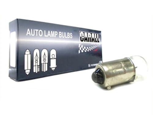 10 Pezzi Lampade Alogena 24V, Ricambio Lampada Per Camion (T4W Ba9S T8,5 24V 4W)