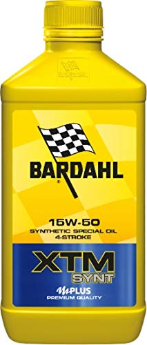 Bardahl Olio Motore Moto 4 Tempi Xtm Synt 15W-50