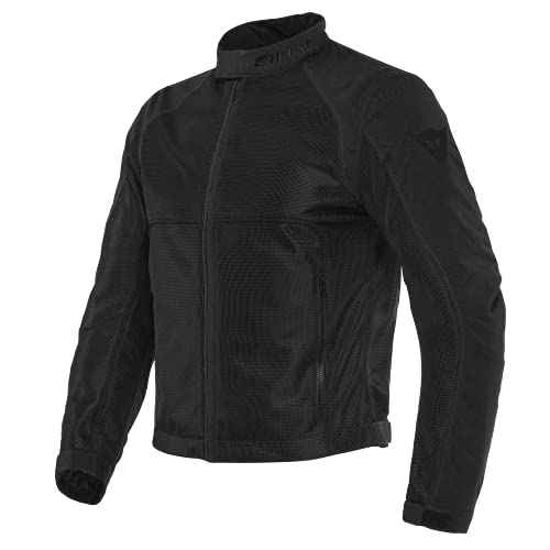 Dainese - Sevilla Air Tex Jacket, Giacca Moto Uomo Estiva, Giubbotto Traspirante E Leggero Con Mesh Traforata Per Massima Libertà Di Movimento, Nero/G