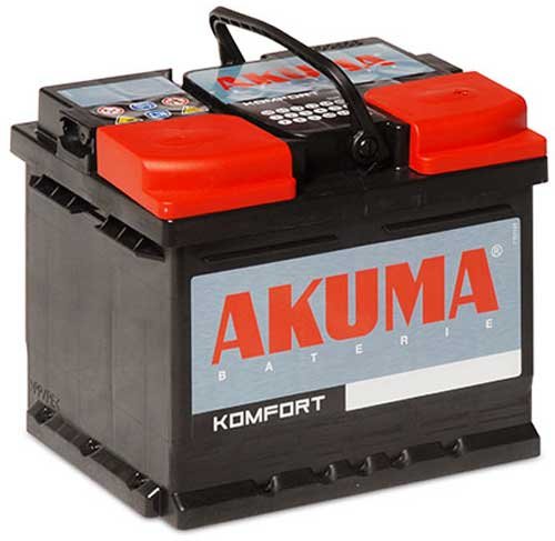 Batteria Auto Akuma By Fiamm Cod L260 Komfort 60Ah 510A Polo Positivo A Destra