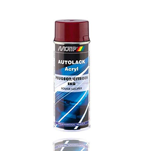 Vernice Carrozzeria Rosso Lucifer, Peugeot Ekq, 400Ml - Motip