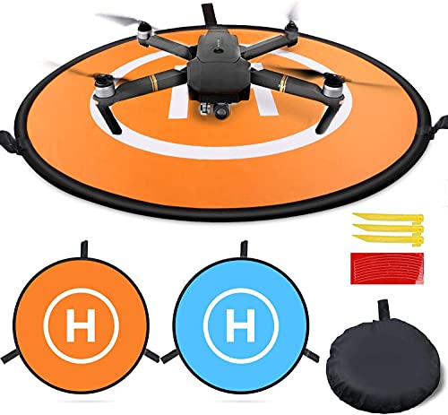 Tappetino Di Atterraggio Per Droni 75Cm Di Mmobiel - Tappetino Impermeabile A Doppia Faccia - Tappetino Di Atterraggio Per Quadcopter Rc – Compatibili