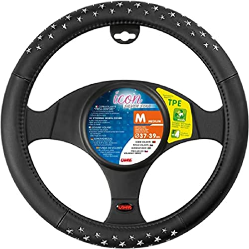 Lampa 32973 Coprivolante Icon, Nero/Argento, 37-39 Cm
