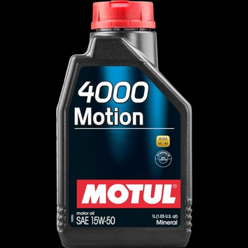 Motul Non Applicable Motoroel 4000 Motion A3/B3 15 W50 – Tanica 1 Litri