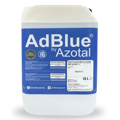 Adblue Additivo Liquido Per Gas Di Scarico Motori Diesel 10 Litri (10 Litri Con Beccuccio)