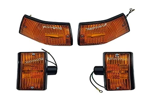One By Camamoto Cod 77670017 Kit Frecce Complete Anteriori E Posteriori Compatibile Con Piaggio Vespa Px Arcobaleno- Lml / 125-150-200 / Anno Dal 1977
