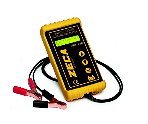 Tester Per Batterie Avviamento E Alternatori (2 In 1) - Per Batterie Standard E A Gel. Il Test Non Scarica La Batteria