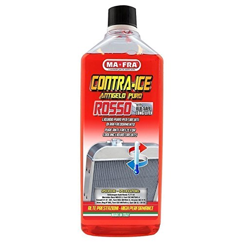 Ma-Fra 1571796 Liquido Radiatore Contra Ice, Rosso, 1000Ml