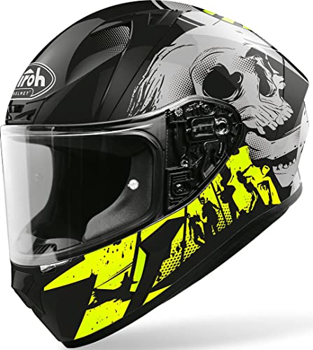 Airoh Casco Valor Akuna Yellow Gloss L