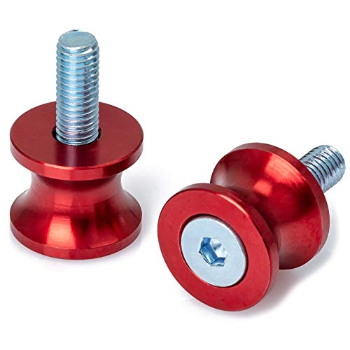 Coppia Supporti Cavalletto Moto Nottolini Accessori Alzamoto Vite M 0 8 Rosso