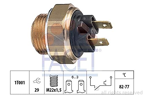 Facet 7.5030 Termocontatto, Ventola Radiatore