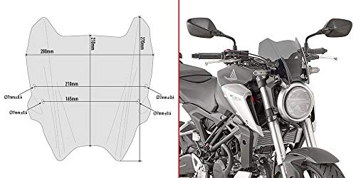 Givi Cupolino Honda Cb125R Fumé '18Cb300R (18