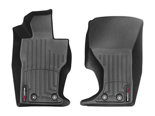 Tappetini Auto Su Misura Compatibile Per Fiat 124 Spider 2016/19 - Nero - 1° Fila Weathertech Floorliner
