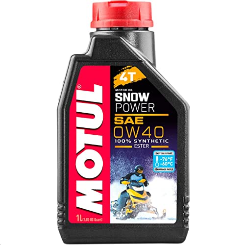 Motul 101230 Neve Power 0 W 4T-40-Olio Motore 1 L