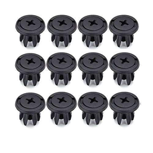 C-Funn 12Pcs Plastica Auto Splash Guard Liner Rivetti Fermo Auto Clip Fermi Per Mini Cooper