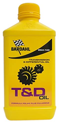 Bardahl - Olio Trasmissione T&D Oil, Lubrificante Per Le Trasmissioni Manuali E I Differenziali Di Viscosità Sae 85W-140, Adatto A Severe Condizioni D