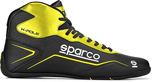 Sparco Scarpe Kart K-Pole Taglia 40 Nero / Flu