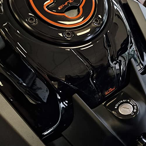 Resin Bike Adesivi Moto Compatibile Con Ktm Duke 125 200 250 390 2021 2022. Protezione Zona Chiave Moto Da Urti E Graffi. Adesivo Resinato Con Effetto