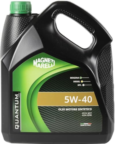 Magneti Marelli Lubrificante Auto Sintetico Olio Motore 5W-40 4Lt