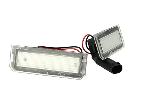 Carall Le5929 Kit Luci Targa Led Compatibile Con Land Rover Range Rover Range Rover Sport 2013-2016 Evoque 2012-2 Pezzi
