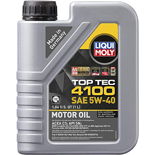 Liqui Moly Top Tec 4100 5W-40 | 1 L | Olio Motore Per Tecnologia Di Sintesi | Sku: 9510