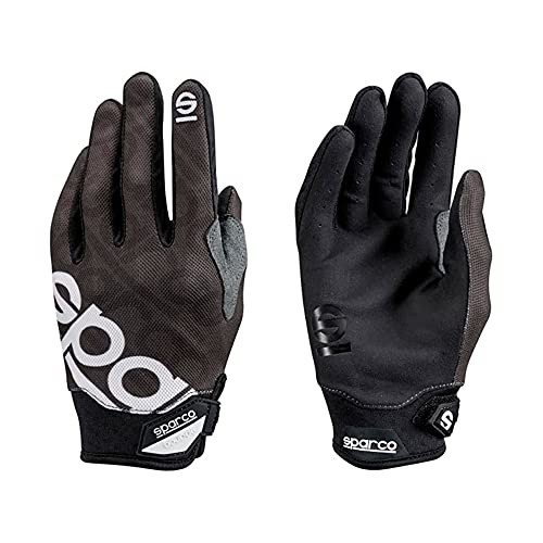 Sparco Meca 3 Guanti Taglia 11 (L) Nero