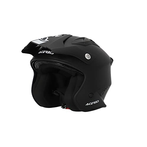 Casco Jet Aria 2206 Nero 2 S