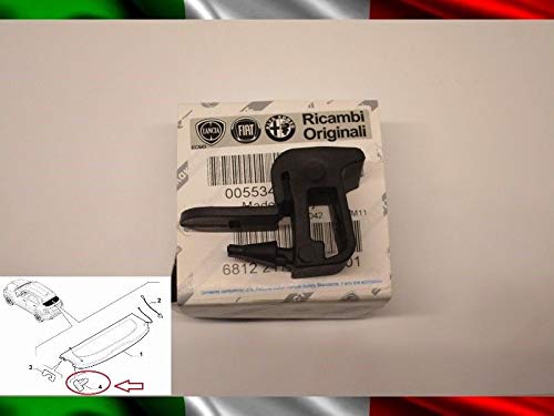 Gancio Gommino Supporto Clip Mensola Cappelliera Baule Nuovo Originale Sinistro Sx