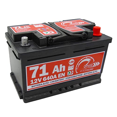 Batteria Auto Speed L3B71-12V 71Ah 640A Con Polo Positivo A Destra