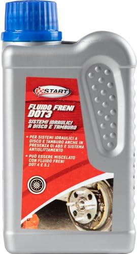 Fluido Per Freni Dot 3 Per Sistemi Idraulici A Disco E Tamburo Anche Con Abs, Antislittamento 250Ml