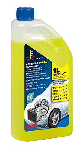 Lampa 38114 Antigelo Giallo 1Lt Concent Rato (-37 C) Flacone, Giallo