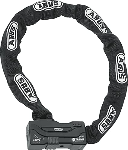 Abus Combinazione Di Lucchetto E Catena Granit Extreme Plus 59 - Per Moto Con Esagonale Da 12 Mm Livello Sicurezza 20 Lunghezza 140 Cm