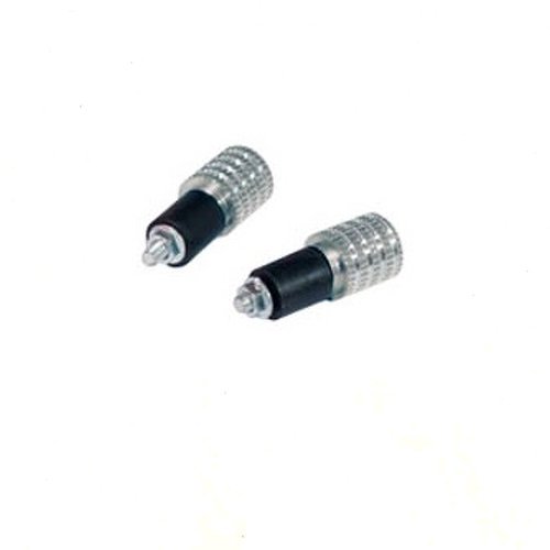 A-Pro, Terminali In Metallo Per Manubrio, Contrappesi Per Manubrio, Rotondi, Universale, Per Moto, Scooter, Quad, 17 Mm, Cromato