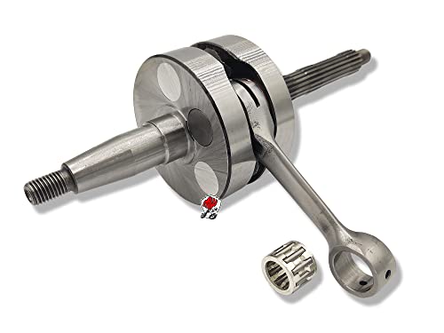 Albero Motore Spalle Piene Tipo Racing Biella Cromata Motori Piaggio Gilera Aprilia 50 2T