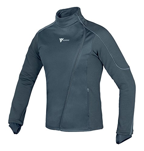 Dainese-D-Mantle Fleece Ws, Nero/Nero/Antracite, Taglia M
