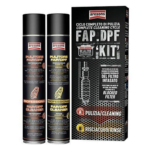 Arexons 3705 Kit Pulizia & Manutenzione Fap/Dpf (Senza Additivo Carburante)