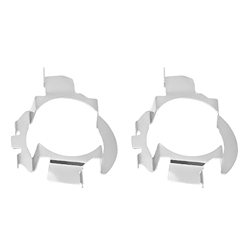 Keenso Adattatore H7 Led Per Auto,1 Coppia Di Lampadine Adattatore Led H7 Lampadine Supporto Fari Per Adattatore Per A3 A4L A6L