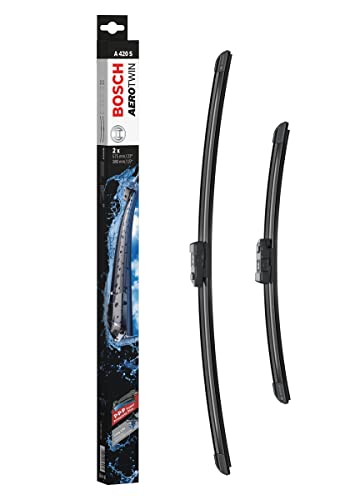 Tergicristalli Bosch Aerotwin A420S, Lunghezza 575Mm/380Mm, 1 Set Per Parabrezza Anteriore
