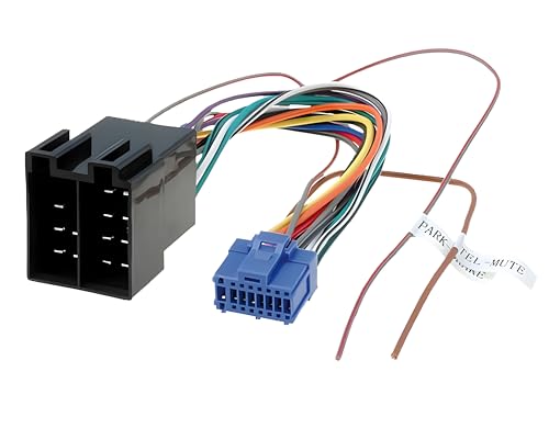 Sound-Way Cavo Adattatore Connettore Cablaggio Iso Compatibile Con Autoradio Pioneer Avh 16 Poli 20X10 Mm