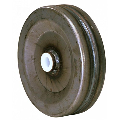 Ama Ruota In Lamiera Da 225X60X20Mm: Ruota Lamiera In Nylon, Autolubrificante, Portata Massima 450 Kg