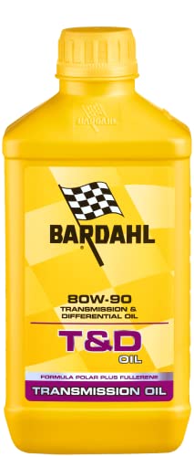 Bardahl - T&D 80W90, Lubrificante Per Trasmissioni E Differenziali, Olio Trasmissione, Olio Per Trasmissione Manuale, 1 Litro