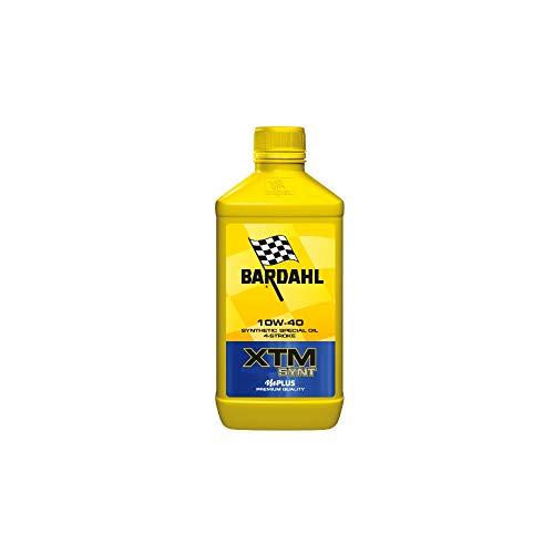 Bardahl - Olio Moto Xtm Synt 10W40, Per Motori Pluri E Monocilindrici Di Elevata Potenza, Massimizza Prestazioni Del Motore, Mantiene Viscosità Stabil