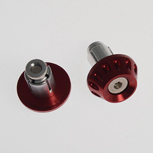 Contrappesi Manubrio Stabilizzatori Bilancieri Scooter Moto Universali Rosso