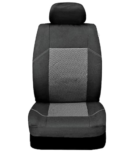 Sakura Ealing Ss5291 - Set Completo Di Coprisedili E Copri Poggiatesta Per Auto, Universale, Bordi Elasticizzati, Compatibile Con Airbag Laterale, Lav