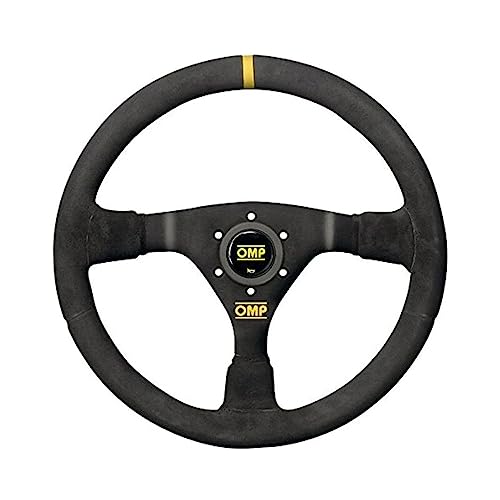Omp Ompod/1980/N Wrc Volante In Pelle, Colore: Nero