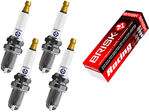 Brisk Premium Racing Dor14Lgs 3025 Candele D'Accensione, Set Di 4