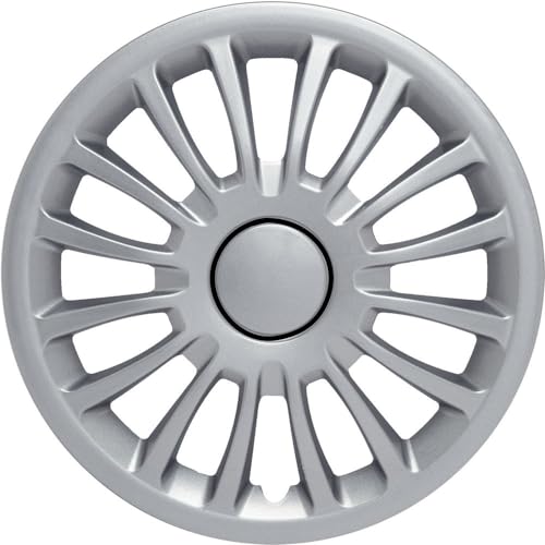 Set Copricerchi Auto Grigi Monza 15'' 4 Pezzi In Abs