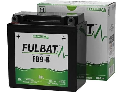 Fulbat - Batteria Moto Gel Fb9-B/ Yb9-B/ 12N9-4B-1 12V 9Ah