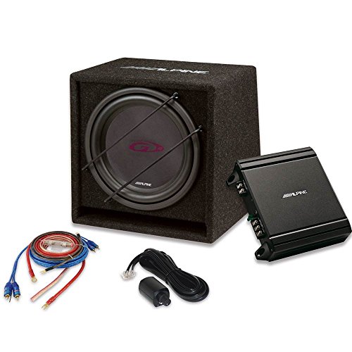 Alpine Electronics Sbg-30Kit -Kit Subwoofer Con Amplificatore E Cablaggi