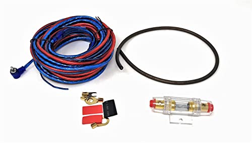 Tempo Di Saldi Kit Completo Di Cavi Rca Audio Per Installazione Amplificatore Auto Subwoofer